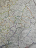 Russian Empire in Europe Finland Ukraine Poland Crimea c. 1841 engraved map