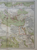 Mediterranean Sea Lombard Italy Vandal Kingdom 1848 Mahlmann historical map