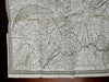 Switzerland by Keller 1840 Swiss Cantons large detailed scarce map