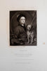 William Hogarth English Artist c. 1850's fine India Proof engraved portrait