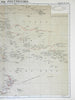 Polynesia Australia New Zealand Hawaii New Guinea 1874 color lithographed map