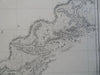 Queen Charlotte's Island New Hanover 1903 Hoen Edwards Historical Map