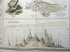 Glacial Systems of the Alps Glacier Phenomena 1856 Johnston scientific folio map