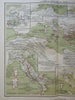 Mediterranean Sea Lombard Italy Vandal Kingdom 1848 Mahlmann historical map