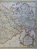Upper Saxony Lusatia Meissen Weimar Holy Roman Empire Leipzig 1762 Kitchin map