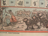 Het Apenspel Monkeys Apes c.1900 Dutch board game Amsterdam Senefelder color