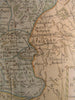 Russia in Europe c.1780 scarce fine old vintage antique map