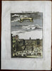 Rome Italy Roma Capitoline Hill Street Scene Senatorial Palace 1719 Mallet print
