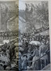 NYC Madison Square Centennial Military Parade West Point Cadets 1889 print