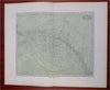 Northern Night Sky Constellations Milky Way 1875 Bruhns detailed map