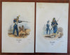 French Military Uniforms Zouaves Imperial Guard Foreign Legion 1855 Lot x 15