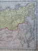 Russia in Asia Siberia Kamchatka Caucasus 1856 DeSilver engraved map