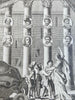Frontispiece Circumnavigators Genius of Work 1780's Magellan Cook Dampier Drake