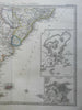 South America Two Sheet Map Brazil Peru Bolivia 1862 Stieler detailed map