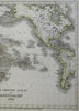 Pacific Ocean Australia New Zealand Polynesia Japan Indonesia 1850 Radefeld map