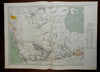Dominion of Canada Mineral Map Gold Cobalt Iron Coal Salt 1915 two sheet map