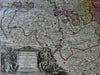 Germany Electorate of Mainz Holy Roman Empire c. 1750 Homann detailed folio map