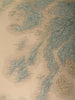 Scotland Rum Island Hebrides Perth 1855 large old hand color 2 sheet map