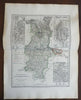 Oldenburg Bremen Quakenbruck German Empire Prussia 1873 Ravenstein map