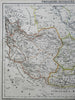 Persia Iran Afghanistan Baluchistan Indus River Caspian Sea 1849 Flemming map