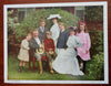 Teddy Roosevelt & Family Boston Herald Portrait 1904 rare colorful print