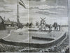 Onrust Island Pulau Kapal Indonesia Thousand Islands 1763 island map & city view