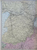 Belfast North Ireland United Kingdom 1881 Edward Weller detailed hand color map