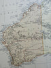 Australia New Zealand Torres Strait New South Wales Oceania 1882 Blackie map