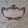 northern England Scotland Wales Ireland 1760 Bellin rare huge sea chart map