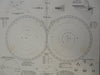 Solar System Planetary Orbits Eclipses Moon Phases 1885 Flemming detailed map