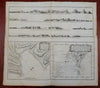 Bay of Good Success Tierra del Fuego Strait of Magellan 1774 Hawkesworth map
