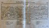 Montpellier France panorama 1590's Munster old wood cut city panorama view