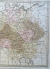 German Confederation Westphalia Saxony Swabia Bavaria 1807 Barlow engraved map