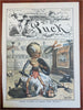 American Politicians Gillam Art 1880's Puck Political Cartoons Lot x 10 prints
