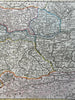 Austria Hapsburg Lands Holy Roman Empire 1767 Broigle decorative map