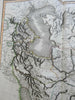 Persia Iran Iranian Plateau Caspian & Aral Seas Persian Gulf 1801 Cary folio map