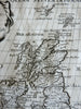 British Isles Ireland United Kingdom England Scotland Wales 1715 Sanson map