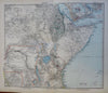 African Continent Cape Colony Egypt Congo 1889 HUGE detailed 6 sheet map