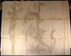 Chesapeake Bay Head to Potomac River Virginia 1862 U.S.C.S. old nautical chart