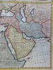 Ottoman Empire Arabia Persia Africa Emerald Mts. 1777 Bowen folio hand color map