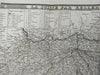 Switzerland by Keller 1840 Swiss Cantons large detailed scarce map
