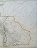 Peru & Bolivia Lima La Paz Andes South America 1860 Lowry large hand color map