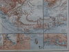French colonies West Africa Senegal Saint-Louis Porto Novo c.1890 old Bayle map