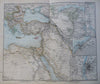 African Continent Cape Colony Egypt Congo 1889 HUGE detailed 6 sheet map