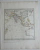 Indian Ocean Southeast Asia Australia Indonesia British Raj 1830's Walker map