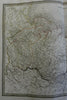 Russia in Asia Siberia Kamchatka Lake Baikal 1829 Lapie large folio map