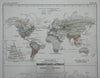 Ruminators & Rodents of the World Rabbits Beavers Camels c. 1855 Blackwood map