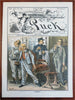 New York Politics Gillam Art 1885 Puck Political Cartoons lot x 10 color prints