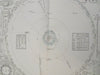 Solar System Earth Planetary Orbits Lunar Phases 1875 Stieler celestial map