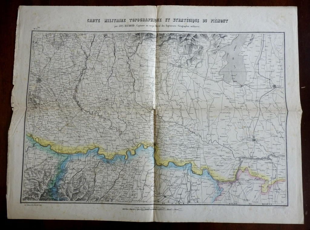Italy Kingdom Piedmont c. 1850 War of Italian Independence Mantua Milan Piacenza